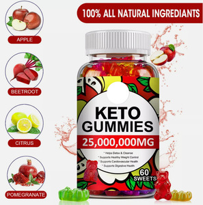 Gomitas de Belleza Keto con Vinagre de Sidra de Manzana y Vitamina <span class=keywords><strong>C</strong></span>, 60 Unidades, Uso para Adultos, Envío Directo de Fábrica - Product Image 4