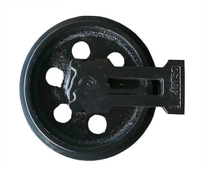 Listo para enviar: Tensor de oruga con rueda guía para excavadora KH50, piezas de tren de rodaje para miniexcavadora Kubota, oruga de caucho, piñón de oruga - Product Image 2