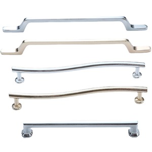 Customized Zinc Door Handles for Kitchen <strong>Drawers</strong> Cupboards Wardrobes and Dressers Furniture Handle for Bedroom &amp; Villa Use - Product Image 2