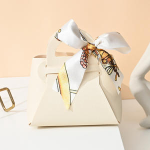 유럽풍 크리에이티브 웨딩 캔디 백 가죽 캔디 핸드백 인스타 스타일 결혼식 답례품 선물 캔디 포장 가방 - Product Image 5