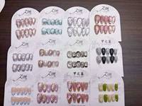 JIAZHIMU Ongles 3D Faits Main en Acrylique – Vente en Gros – Designs Tendance : Amande, Stiletto, Papillon, Carré