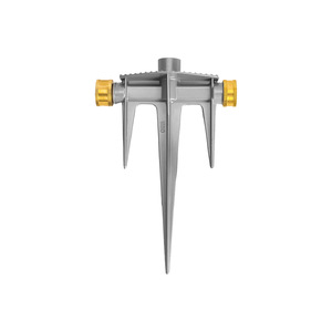 Aspersor de Impacto de Aleación de Aluminio con Trípode, Sistema de Riego Rotatorio de 1 Pulgada para Jardín con Patrón de Rociado Ajustable - Product Image 4