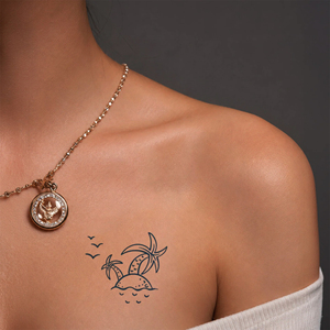 Tatuajes Temporales Impermeables 2026, Semipermanentes, de Larga Duración, Mini Tatuajes Pequeños para Dedos y Manos, Adhesivos Realistas para el Cuerpo, Venta al Por Mayor - Product Image 4