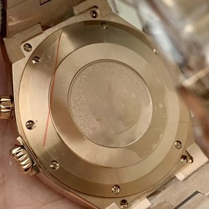 Montre Homme de Luxe Style Designer Or Rose avec Bracelet Intégré, Étanche 50M, Double Fuseau Horaire, Réserve de Marche, Meilleure Vente 2026 - Product Image 3