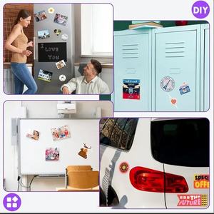 <b>Flexible</b> Printable Magnet Sheets 8.5" X 11" Magnetic Printing Photo Paper with White Vinyl for Inkjet Printer - Product Image 6