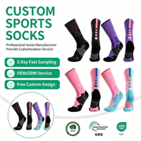 Elite Chaussettes de sport de basket-ball à mi-mollet pour hommes Style américain Star Towel Crew Height Trendy Wear-Resistant Running Sports Socks