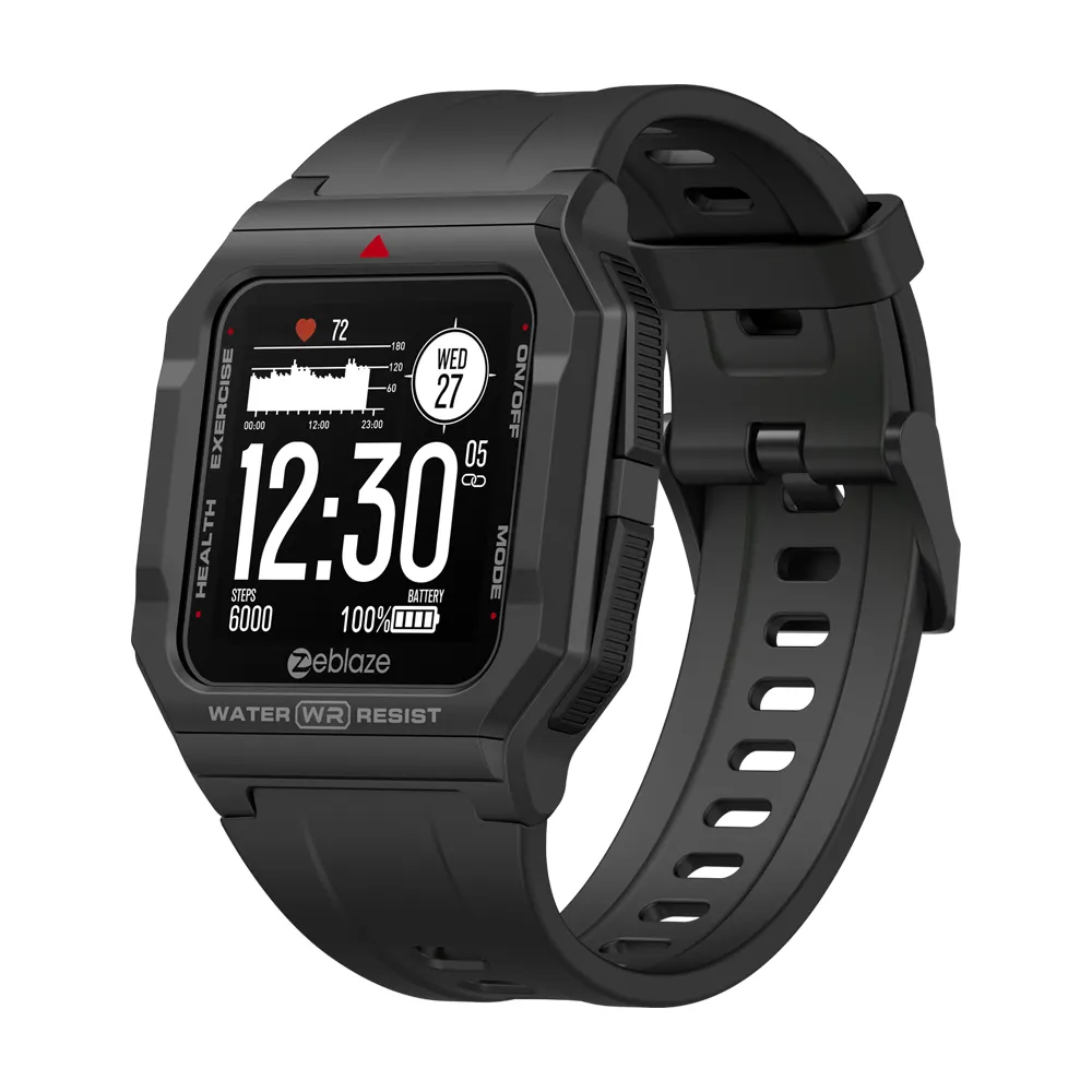 2021 New Ares SmartWatch 1.3 ''HD Color Touch Display Screen 3ATM Heart Rate Tracking Sports Smart Watch