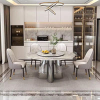 XTCZ-013 Ensemble Table et Chaises de Salle à Manger Rectangulaire Moderne en Fer, Design Personnalisable, Excellent Rapport Qualité-Prix, Mobilier Domestique pour Petits Espaces