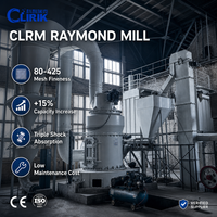 Broyeur Raymond CLRM 80-425 Mesh pour le broyage de pierre, avec conception compacte et triple absorption des chocs, pour le marbre