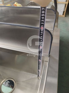 Comptoir de thé au lait personnalisé, comptoir de bubble tea, table en acier inoxydable, comptoir de bubble tea - Product Image 5