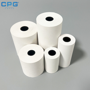 Rouleaux de papier thermique 80x70mm 70gsm de qualité industrielle, papier de reçu imperméable pour casiers express extérieurs - Product Image 1