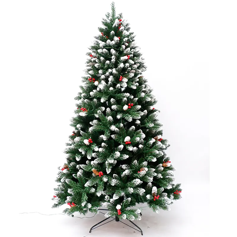 Thiết Kế Mới 210Cm Tuyết Cây Giáng Sinh Lớn Giáng Sinh Trang Trí Natale Arbol De Navidad Arvores Artificiais De Natal