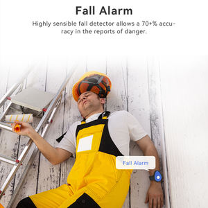 Dispositif GPS d'alerte SOS 4G Mini système de réponse aux urgences personnelles mobile Bracelet de suivi de télésoins IP67 pour les personnes âgées et les travailleurs isolés - Product Image 3