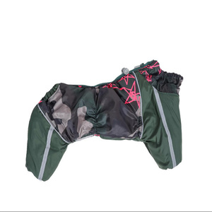 Grueso impermeable perro mono cremallera nieve perro abrigo impermeable chaqueta de invierno ropa para perro macho - Product Image 3