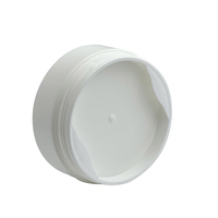 Pot cosmétique cylindrique en plastique PP opaque de 100 ml, couleur personnalisée, OEM, vide, pour crème contour des yeux et soins de la peau