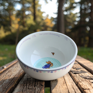 ถ้วยเซรามิคลายการ์ตูนสำหรับเด็ก สีขาว ทนความร้อนสูง พร้อมจานรอง - Product Image 5