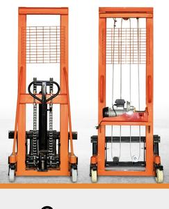 Nouveau chariot élévateur manuel électrique de qualité industrielle pour la logistique, capacité 1/2 tonne, avec dimensions de fourches haute capacité - Product Image 2