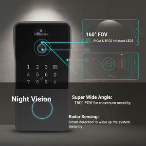 Videoportero Inteligente WiFi Tuya 2K con Reconocimiento Facial, Cámara Exterior IP65 con Visión Nocturna, Sistema de Intercomunicación para 6 Habitaciones - Product Image 4