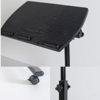 Bureau d'étude pliable pratique pour ordinateur portable à angle réglable pour meubles de maison
