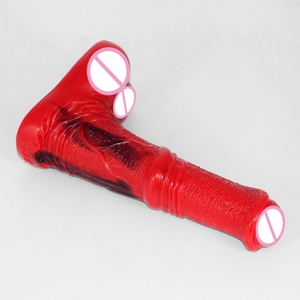 YOCY131 Dildo de Caballo, Pene Animal Enorme de 10 Pulgadas de Largo, Dildos Realistas de Silicona, Masturbador para Hombres, Juguetes Sexuales con Textura para Mujeres - Product Image 5