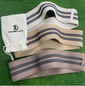 2024 Wholesale Custom <strong>3</strong> Level Resistance Fabric Fitness Exercise Workout <strong>Loop</strong> Yoga Resistance Bands for Booty Hip Butt Training - Product Image 4