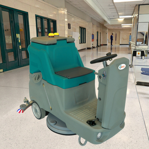 GS560 Floor <b>Scrubber</b> Manual Cleaning Equipment With Battery for Marble Scrubbing Used in Printing Shops New Condition F - Product Image 1