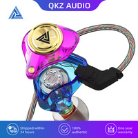 Auriculares con cable QKZ AK3 FiLe con interfaz de 3,5mm Control de línea de subwoofer en la oreja y tapones para los oídos de bobina móvil para teléfonos móviles