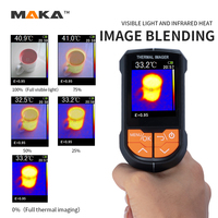 Caméra thermique infrarouge miniature MAKA pour la chasse, caméra thermique portative pour l'industrie