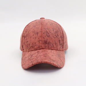 Casquette de baseball en toile texturée vintage en terre cuite, protection solaire, vente en gros, pour festival et fête - Product Image 5