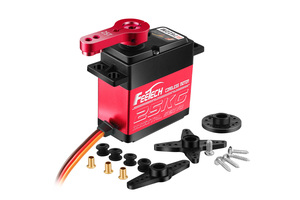 7.4V 25Kg RC Kỹ Thuật Số <span class=keywords><strong>Servo</strong></span> Mô-men Xoắn Cao Đầy Đủ Kim Loại Bánh Răng & Chỉ Đạo Cánh Tay <span class=keywords><strong>Servo</strong></span> Cho 1/10 RC Xe Scx24 Ax24 RC Thuyền Nâng Cấp Các Bộ Phận - Product Image 2