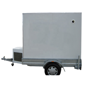 Remorque de chambre froide de congélateur mobile isolé PUR de revêtement PPGL de 8 pieds SUV ou remorques de remorquage de cargaison et de services publics - Product Image 2