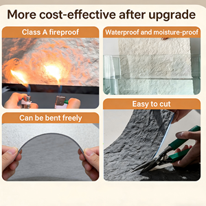 Panel de Pared de Piedra Artificial Flexible Moderno MCM, Fácil de Instalar, Papel Tapiz Impermeable Ecológico para Paredes Exteriores - Product Image 5