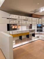 Edelstahl Modulare Möbel Multifunktionaler Platzsparender Aufbewahrungsschrank für Wohnzimmer Schlafzimmer Zuhause Hotel Apartment