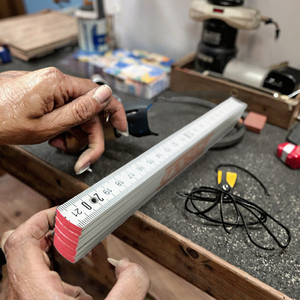 Xách tay Độ chính xác cao hai mặt bằng gỗ gấp Cai Trị xây dựng chế biến gỗ nhiều Thông số kỹ thuật công cụ giảng dạy - Product Image 3