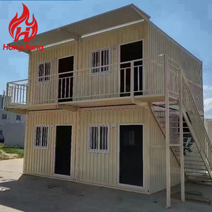 Trung Quốc Sang Trọng 20ft 40ft Đúc Sẵn Container Van Nhà Tùy Chỉnh Thép Bán Philippines Container Prefab Nhà Xây Dựng Trang Web - Product Image 2