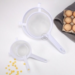 Large <b>Plastic</b> <b>Kitchen</b> Colander & Strainer Set for Flour Sieve Deep Fry Hot Pot Noodle Dumpling Strainer Oil Grid Sieve Use - Product Image 3