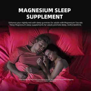 Gomitas de Citrato de Magnesio 200mg por Porción para Relajación, Energía y Apoyo <span class=keywords><strong>Prenatal</strong></span>, Suplemento Vitamínico Sin Azúcar - Product Image 5