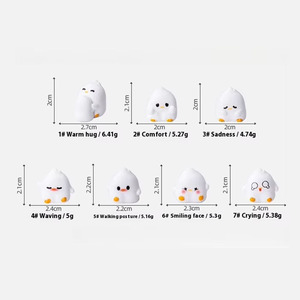 <span class=keywords><strong>Yaya</strong></span> Duck ตุ๊กตาเป็ดสร้างสรรค์งานประดิษฐ์ทำจากเรซิ่นออกแบบได้ตามต้องการ - Product Image 6