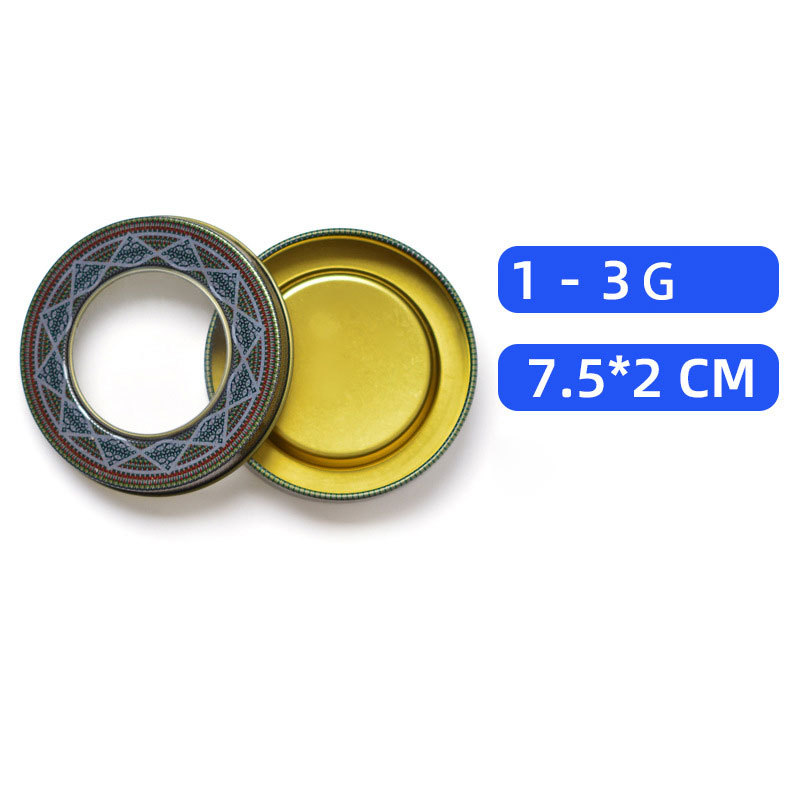 เงิน 1-3g(D7.5*H2cm),300ชิ้น/กล่อง