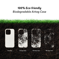 Paille de blé recycler 100% PLA étui de téléphone biodégradable écologique pour étui iPhone étui biodégradable
