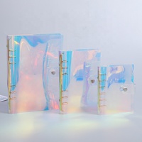 Couverture pour planificateur holographique A6, dispositif Transparent avec pince bineuse