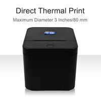 Imprimante thermique de reçus TCP-5890B 58 mm, imprimante POS, imprimante de tickets USB, prise en charge du tiroir-caisse pour les points de vente au détail