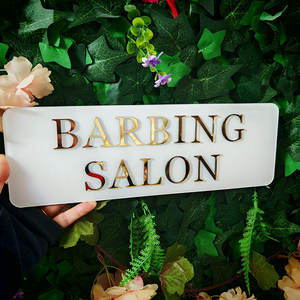 Letrero Comercial con Logotipo Cortado con Láser, Letrero 3D para Salón de Masajes y Tratamientos Faciales - Product Image 4