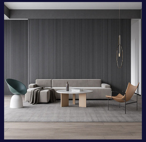 Moderne umwelt freundliche PET-Akustik deckenplatten Schall dichte Holzwand Akupanel Akustik für Hotels und Kranken häuser - Product Image 6