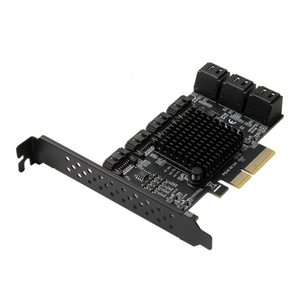 Mới Ban Đầu Pcie Để SATA 10 Cổng Pci-E 3.0 Điều Khiển Thẻ 10-Cổng Adapter Thẻ - Product Image 2