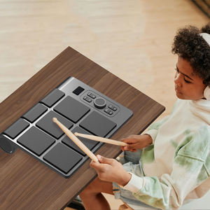 Batería Digital Konix de Gran Venta, Set de Batería Electrónica, Instrumentos Musicales, Batería Acústica Eléctrica con Batería y Altavoz - Product Image 6