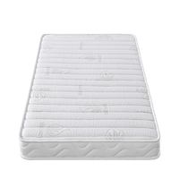 Housse imperméable en mousse dure et saine pour lit de bébé Matelas à mini spirales Matelas taille unique pour lit de bébé Fabricant de matelas roulés