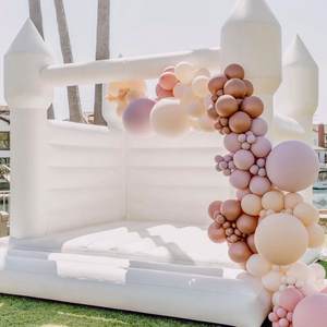 THL sauter pull rebondissant maison <span class=keywords><strong>ballon</strong></span> décoration bouncehouse juegos infantiles heureux gonflable blanc château - Product Image 2
