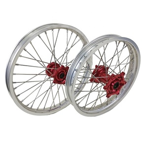 Juego de Rines de <span class=keywords><strong>Motocross</strong></span> de Aluminio CNC Anodizado Duradero de 21 18 19 Pulgadas para <span class=keywords><strong>Honda</strong></span> <span class=keywords><strong>CRF</strong></span> <span class=keywords><strong>125</strong></span> 250 450 para Enduro Racing - Product Image 3