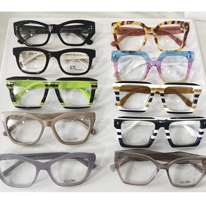 Déstockage Mode : Montures Optiques Épaisses en Acétate, Livraison Rapide, Vente Flash, Assortiment de Lunettes en Stock - Product Image 1